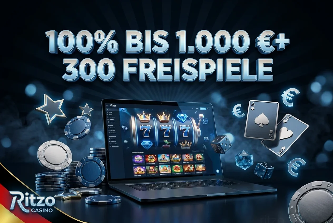 100% BIS 1.000 €+ 300 FREISPIELE
